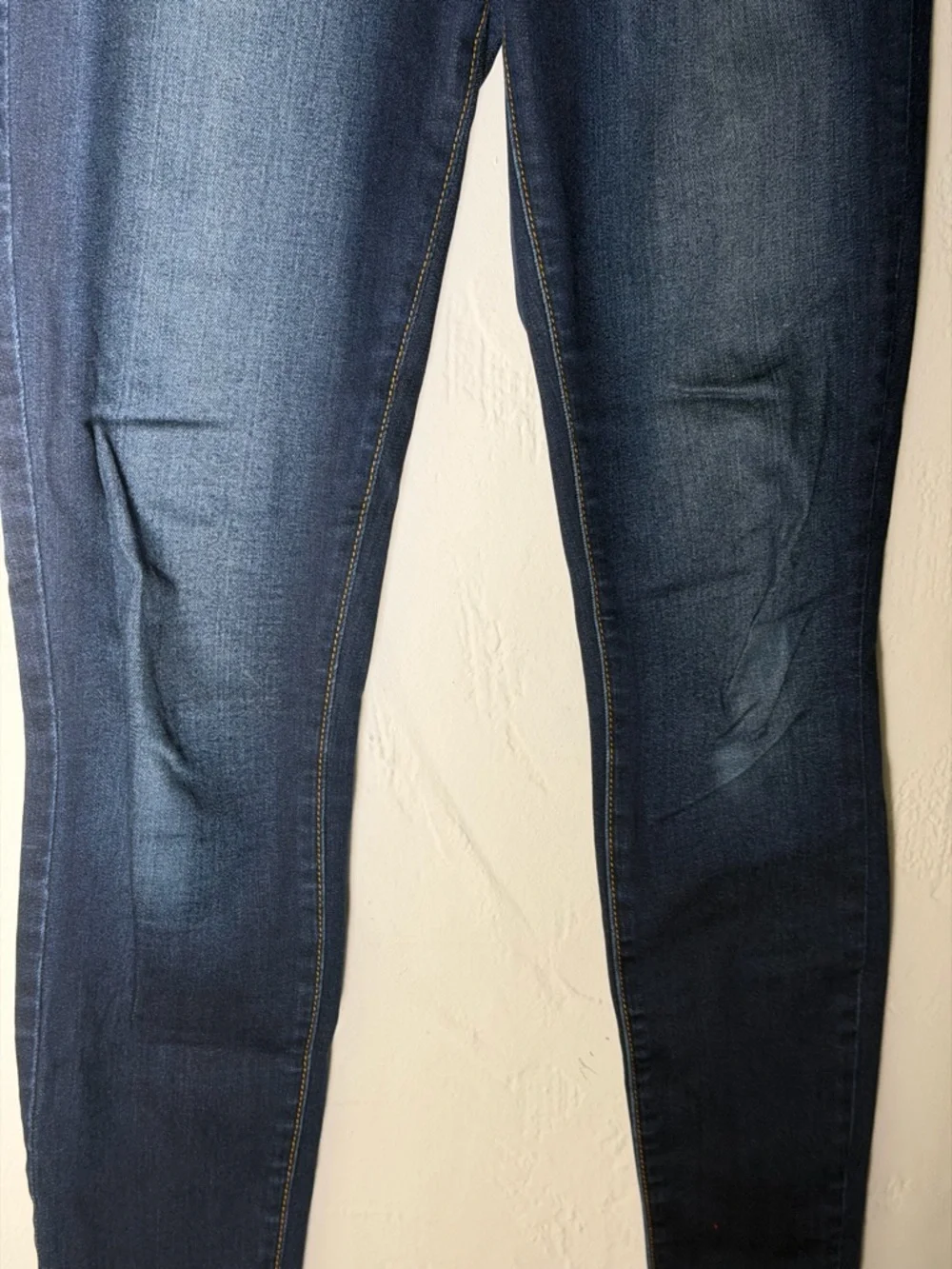 L'AGENCE dark distressed High-Rise Skinny Margot Jeans